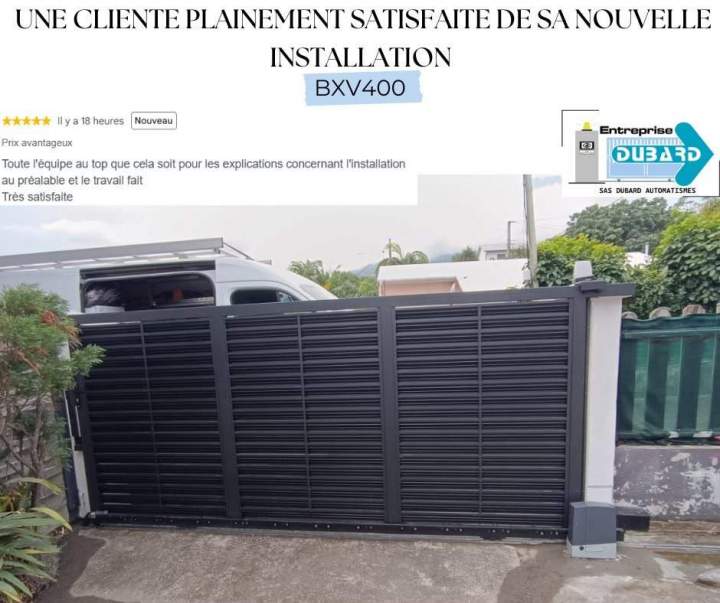 Automatisme de portail CAME Coulissant BXV 400
