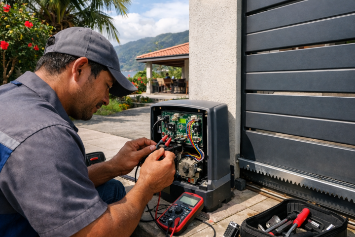 Dépannage automatisme portail La Réunion